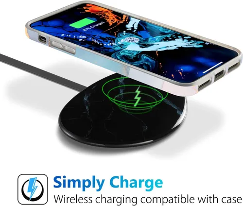 Vista 8 de luolnh Funda dorada brillante compatible con iPhone 15 Plus, diseño de mármol, a prueba de golpes, delgada y suave, funda de silicona para iPhone 15