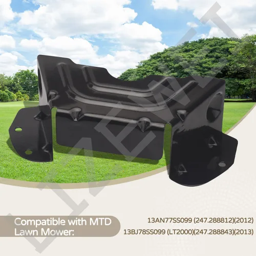 Vista 6 de Paquete de 2 cubiertas de correa de polea de cubierta negra 783-06424A-0637 compatible con cortacéspedes MTD Craftsman Troy-Bilt, funciona