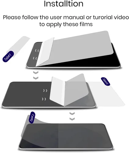 Vista 7 de Protector de pantalla para Galaxy S23, película suave de privacidad mate (paquete de 2) y protector de lente de cámara de vidrio templado