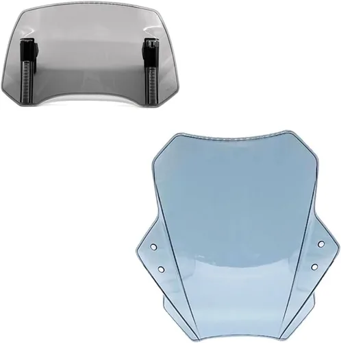 Vista 9 de Fundas para parabrisas CFMOTO CLX700 compatibles con CB1000R parabrisas ajustable universal compatible con parabrisas de motocicleta MT07 MT09