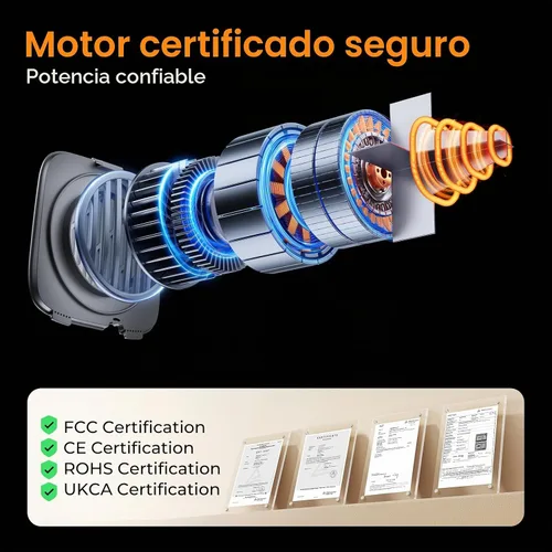 Vista 7 de Pecute Secador de perros de alta velocidad, velocidad y temperatura