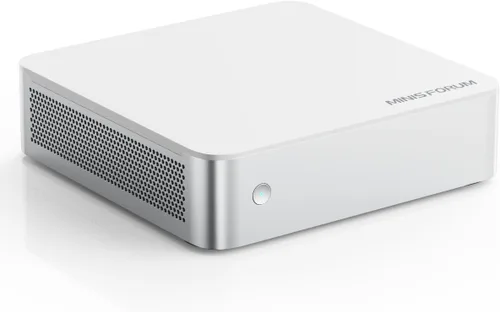 Vista 20 de MINISFORUM Mini PC M1 Plus Intel Core i5-12600H (12C/16T, hasta 4.5GHz), computadora de escritorio SSD DDR5 de 16 GB de 512 GB, salida triple