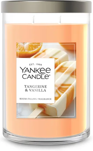 Vista 15 de Yankee Candle Vela perfumada de cereza negra, tarro de vela de 3 mechas de 14.5 onzas con hasta 40 horas de tiempo de combustión, regalo Granate