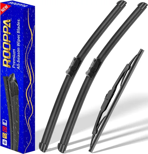 Vista 13 de 3 limpiaparabrisas de repuesto para Mini Cooper 2006-2011, cuchillas limpiaparabrisas de repuesto de equipo original - 19"/18"/10" pulgadas