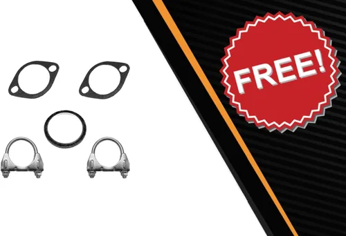 Vista 6 de Northeastern Exhaust Conjunto de silenciador central de acero inoxidable y kit de silenciador trasero compatible con Infiniti QX4 2001-2003