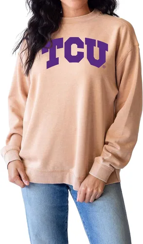 Vista 51 de chicka-d NCAA Burnout - Sudadera de forro polar para mujer
