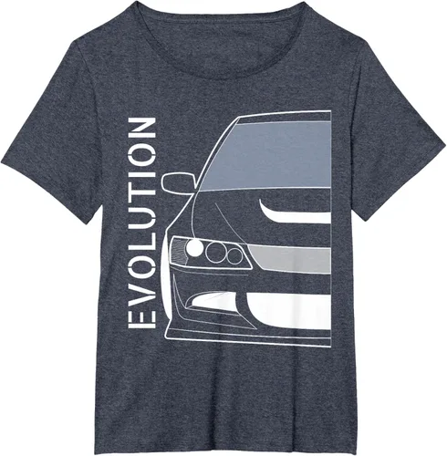 Vista 84 de Camiseta Evo 8 Design Turbo JDM Classic Legends, Negro, S