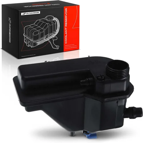 Vista 11 de A-Premium Tanque de depósito de recuperación de desbordamiento de refrigerante del motor [con sensor] compatible con BMW [E36 E37 E53] X5 2000-2003