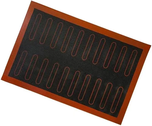 Vista 5 de Eclair - Alfombrilla de silicona antiadherente para pastelería, molde para hornear macarrón, galletas y tartas, para hornear herramientas