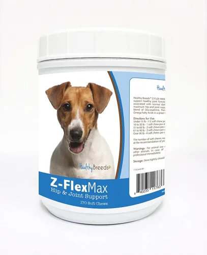 Vista 47 de Healthy Breeds Afghan Hound Z-Flex Max - Masticables suaves para cadera y articulaciones, 100