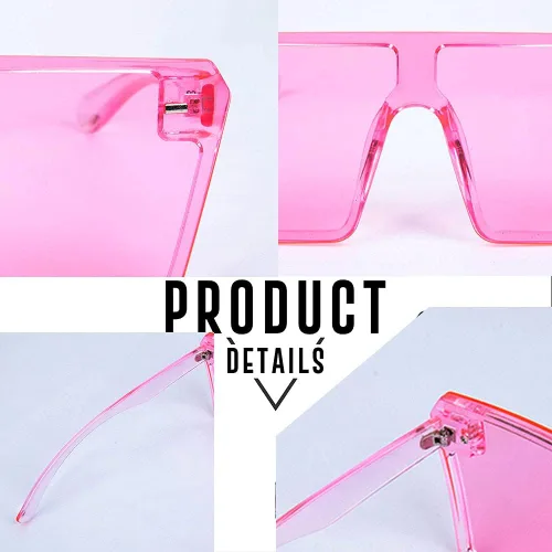 Vista 4 de JFOEIJG 2185 Rectángulo Gafas de Sol para Mujeres Retro Conducción Gafas Vintage Moda Cuadrado Marco UV400 Protección
