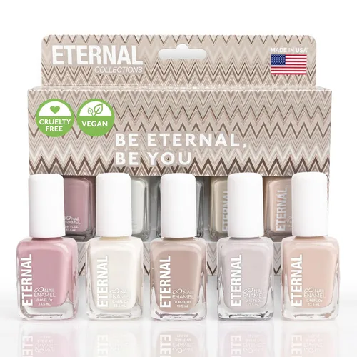 Vista 13 de Juegos de Esmalte de Uñas en Pastel Eternal para Mujeres (CANDY PASTELS) - Juego de Esmalte de Uñas en Pastel para Niñas - Juego de Esmalte de Uñas