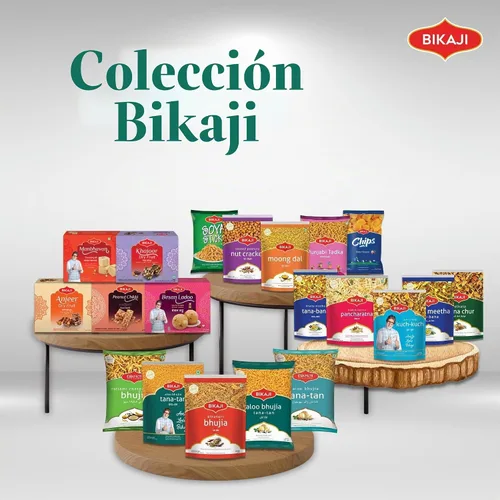 Vista 8 de Bikaji Anjeer Dry Fruit Burfi Halwa 8.81oz (250 g), pastel de higos tradicional y turrón de nueces con frutas secas premium, auténtico mithai