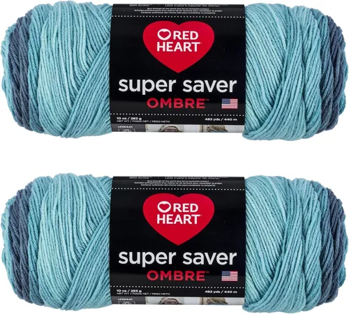 Vista 35 de Red Heart Super Saver Jumbo Ovillo de lana, Amatista