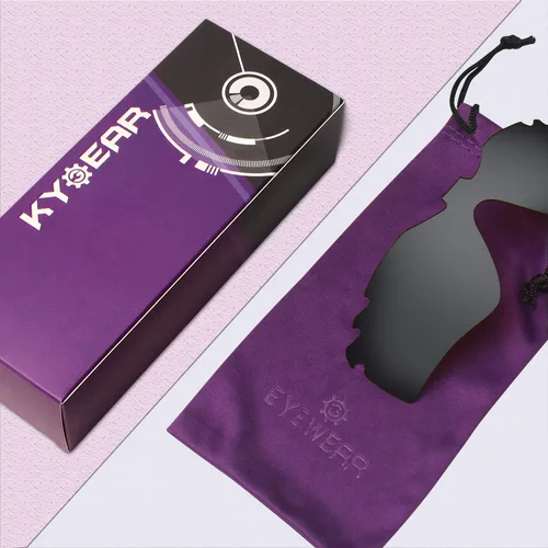 Vista 7 de Kygear 12MM Glare Proof Replacement Lenses Fits For Oakley OO9290 Jawbreaker Sunglasses