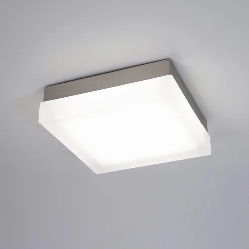 Vista 3 de WAC Lighting dweLED, dados 6in LED cuadrado empotrado montaje empotrado 2700K en níquel cepillado