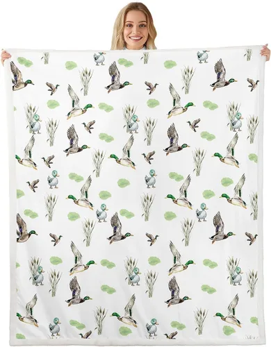 Vista 32 de Erosebridal - Mantas de bebé unisex para niños y niñas, mantas de guardería de animales de granja de minky 40x50, manta sherpa con diseño de tractor