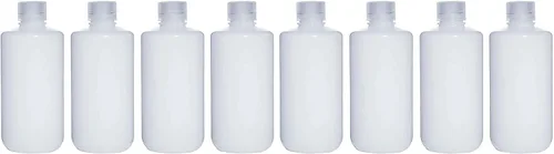 Vista 12 de Botellas de reactivo de HDPE de boca estrecha de 2.0 fl oz, 2 onzas, con tapas de polipropileno, paquete de 20