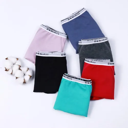 Vista 5 de Demifill Paquete de 6 calzoncillos suaves para adolescentes para el primer período