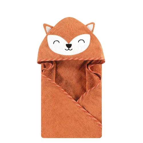 Vista 119 de Hudson Baby Toalla con capucha unisex de algodón con cara de animal para bebé, cocodrilo, talla única