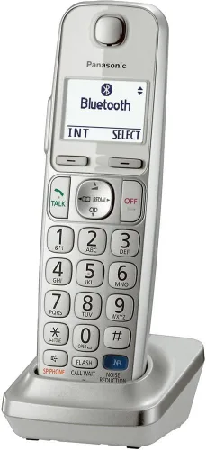 Vista 2 de PANASONIC Accesorio de teléfono inalámbrico compatible con sistemas telefónicos inalámbricos serie TGE210/TGE230/TGE240/TGE270 - KX-TGEA20B (negro)