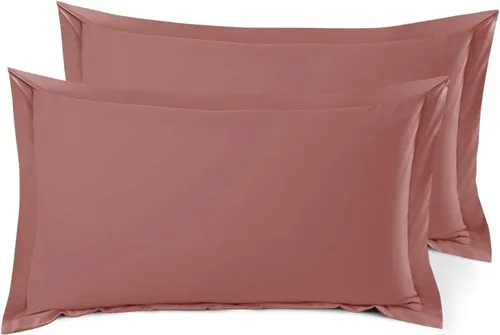 Vista 131 de Nestl Juego de 2 fundas tipo sham de almohada suaves - Fundas de almohada de microfibra de doble cepillado - Fundas de almohada de cama premium