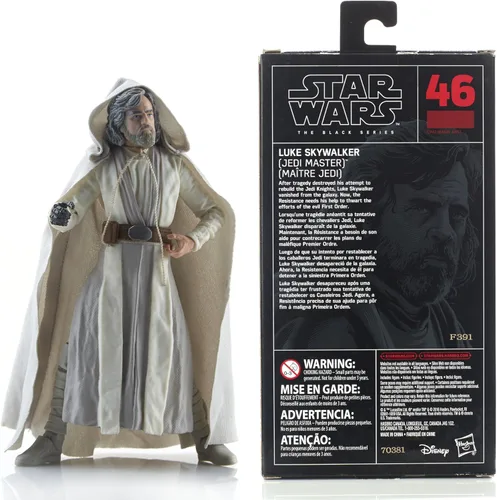 Vista 3 de Star Wars La serie negra Luke Skywalker (Jedi Master)