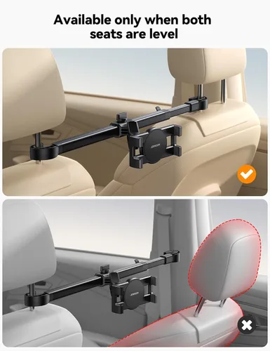 Vista 7 de JOYROOM Soporte para tablet iPad para asiento trasero de automóvil, brazo de extensión, soporte para iPad Pro, Air, Mini, Galaxy Tab, Kindle Fire