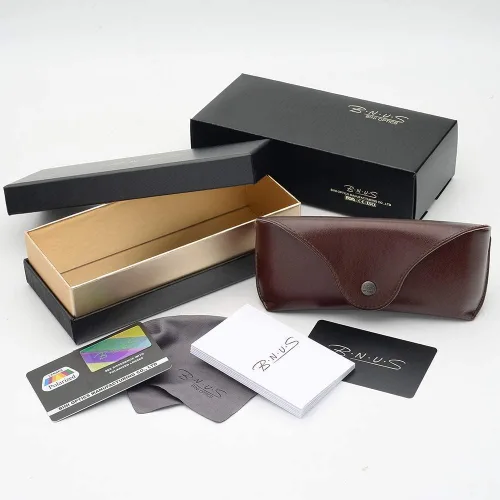 Vista 7 de Bnus italy made classic sunglasses corning real glass lens w polarized option