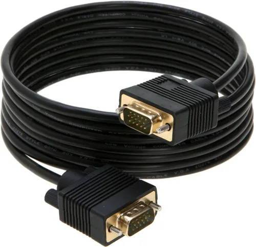 Vista 6 de Cables Direct Online Cable de monitor SVGA de 3 pies - macho a macho VGA a VGA 1080P para PC, proyector, computadora portátil, TV