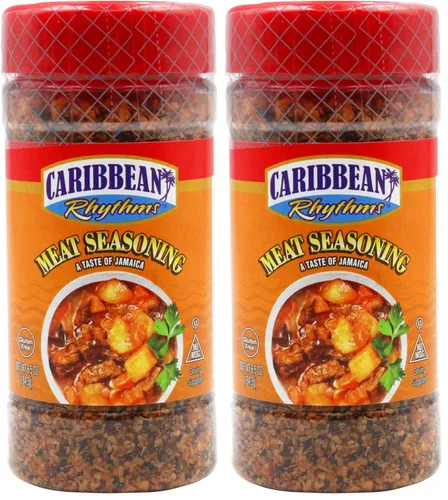 Vista 4 de Caribbean Rhythms Condimento de pollo, 5.5 oz.