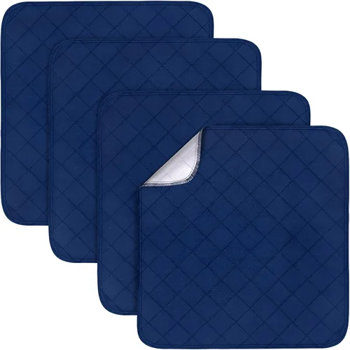 Vista 7 de Almohadillas impermeables para silla de incontinencia, 22 x 21 pulgadas, fundas de asiento reutilizables para sillas de ruedas, protector de asiento