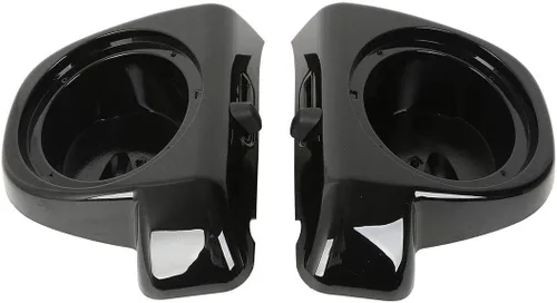 Vista 19 de TCT-MOTORPARTS Carenaduras inferiores ventiladas con caja de altavoces de 6 1/2" para Harley Touring Road King Street Electra Glide Road Glide Ultra