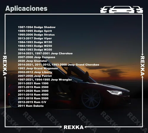 Vista 6 de Rexka 100 unids Fender Bumper Shield Fender Liner Push Pin Retener Clips 6030441 para Jeep Dodge Ram Chrysler 100PCS