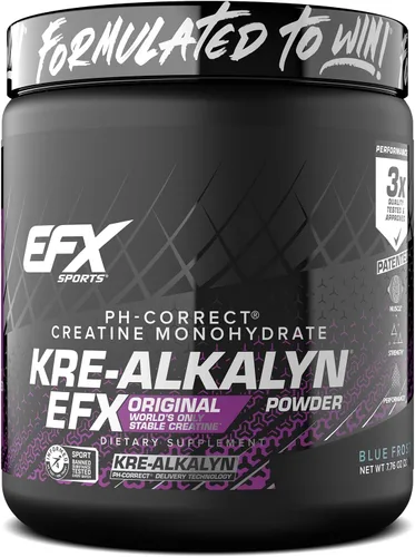 Vista 15 de EFX Sports Kre-Alkalyn EFX Powder Suplemento en polvo de monohidrato de creatina pH correcto Fuerza, crecimiento muscular y rendimiento 55