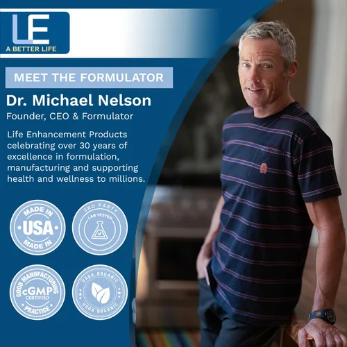 Vista 6 de Life Enhancement Suplemento de potasio de alta absorción para la salud muscular, cerebral y ósea, sin aditivos, suplemento de potasio elemental