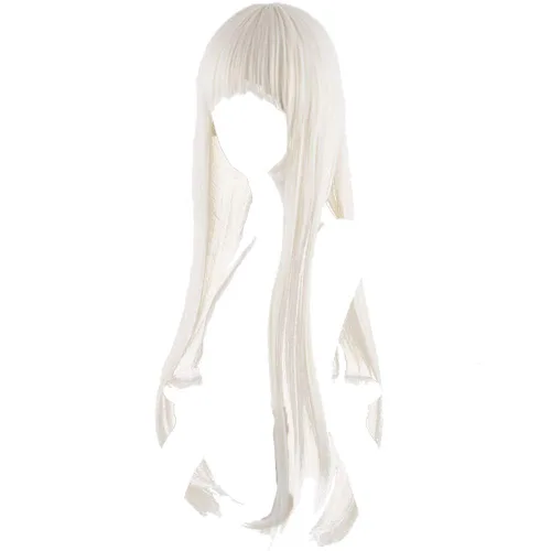 Vista 3 de Gegexli Anime Compulsivo Jugador Cosplay Pelucas Runa Yomozuki Pelo Sintético Halloween Fiesta Mujeres Peluca