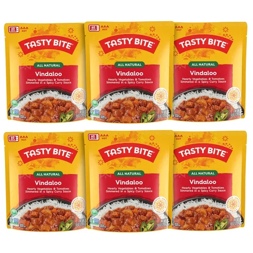 Vista 8 de Tasty Bite - Lentejas Madras de 3 frijoles, orgánico, 10 onzas, 6 unidades (paquete de 6)
