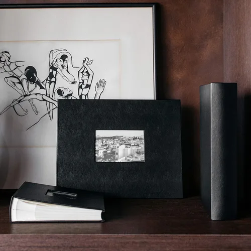 Vista 4 de Kolo Newport Scrapbook 11" x 14" Black