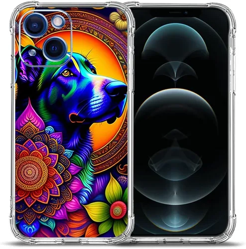 Vista 14 de Funda para iPhone 12, diseño de mariposas azules, rosas, protección contra caídas, a prueba de golpes, TPU de cuerpo completo, resistente a