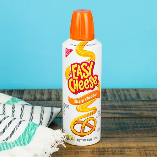 Vista 3 de Easy Cheese Aperitivo de queso cheddar afilado, 8 onzas