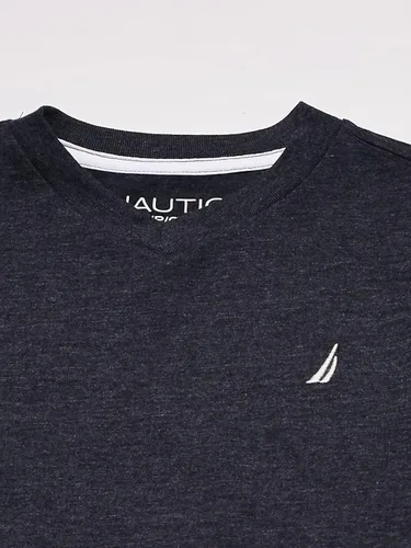 Vista 2 de Nautica Camiseta de manga corta con cuello en V para niño