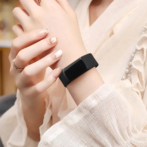 Vista 7 de Paquete de 2 bandas para Fitbit Charge 6 bandas para mujeres y hombres, correas clásicas suaves de repuesto para Fitbit Charge 5 Fitness & Health