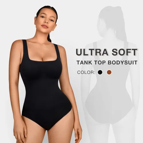 Vista 8 de Lover-Beauty Bodysuit with Built in Bra Thong Sculpting Seamless Shapewear Versatile for Every Season