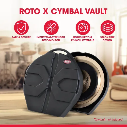 Vista 10 de SKB ATA 22" Bóveda de platillos