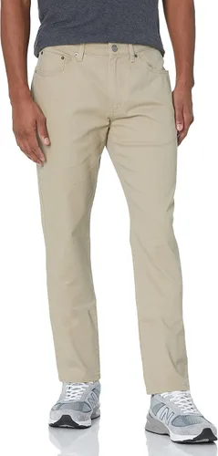Vista 7 de Amazon Essentials - Pantalones ajustados para hombre, diseño de sarga elástica con 5 bolsillos