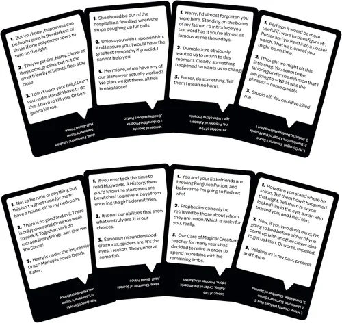 Vista 3 de Who Says Juego de cartas Edición Harry Potter