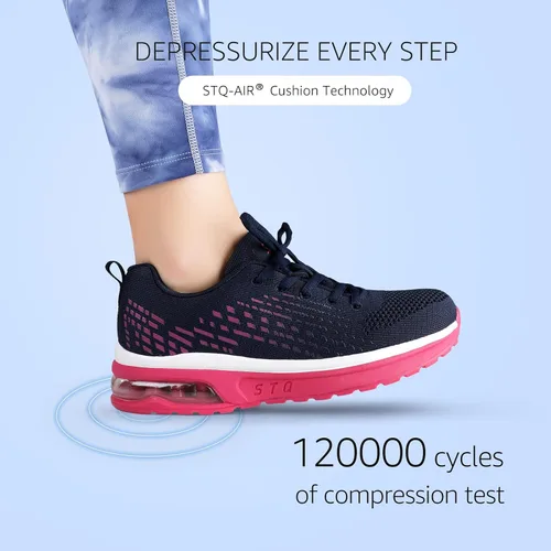 Vista 5 de STQ AIR 2.0 Women's Running Shoes Lightweight Tennis Workout Sneakers