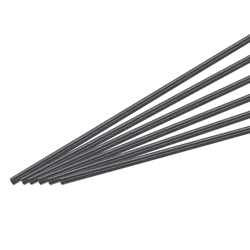 Vista 22 de MECCANIXITY Varilla de fibra de carbono, 0.020 in x 3.937 in para avión RC DIY herramienta ala tubo brazo cuadricóptero, paquete de 6