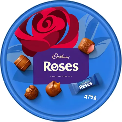 Vista 3 de Cadbury - Roses de chocolate con leche, envase de 550g